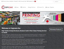 Tablet Screenshot of copycave.com